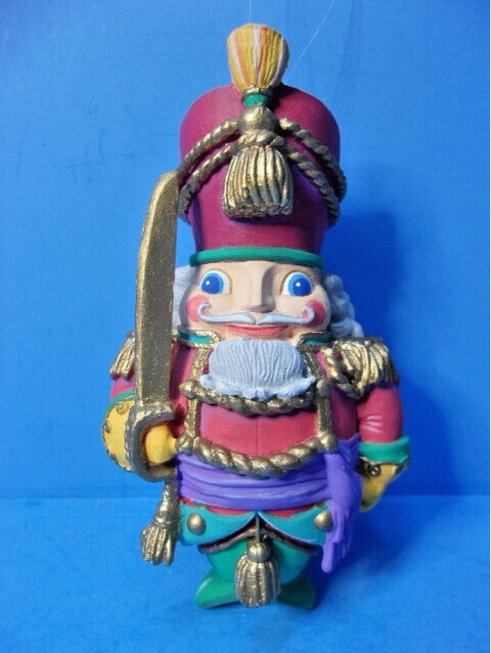 Vintage 1991 Dept 56 Nutcracker Suite Soldier Ornament Hand Painted 6" Tall